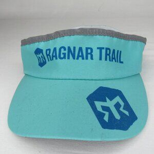 Ragnar Trail Aqua Blue Green Running Visor Boco Gear OS